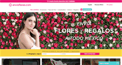 Desktop Screenshot of enviaflores.com